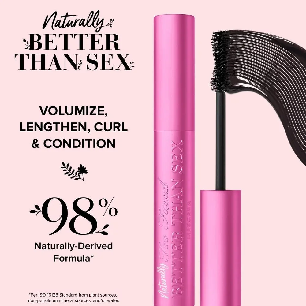 [NWT] Too Faced Naturally Better Than Sex Mascara